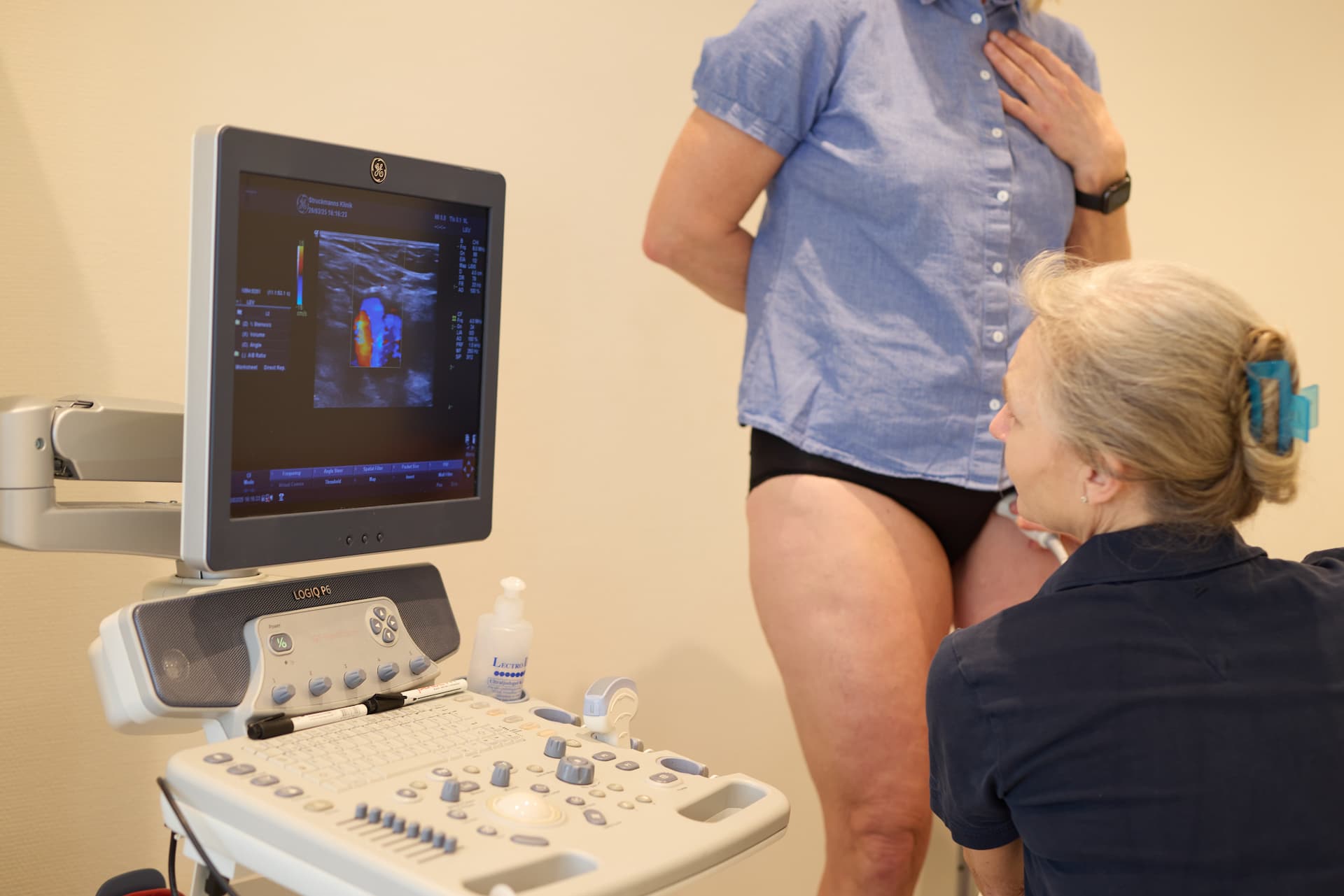 Billede af en ultralydsscanning